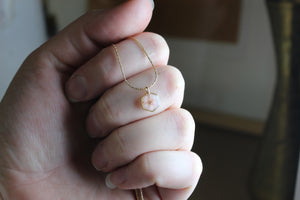 Pink Mini Hexa Necklace