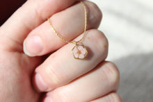 Load image into Gallery viewer, Pink Mini Hexa Necklace
